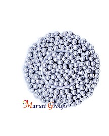 Dragees 8mm Silver Glitter Sprinkles - 100g - Pearl Balls - Colours: Silver