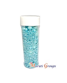 Metallic Dragees Baby Blue Pearl Sprinkles Mix - 135g