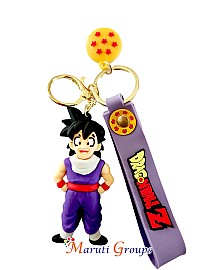 Dragon Ball Super / Dragon Ball Z / Dragon Ball GT - Gohan Keyring - 3D Keyring - Approx Big Size : 8cm x 4.5cm