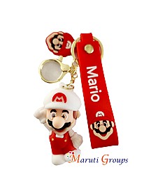 Super Mario Keyring - Color : Red - 3D Keyring - Design 2