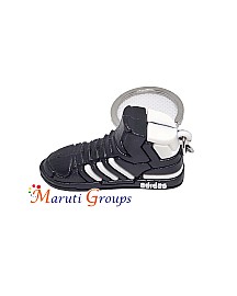 Adidas Shoes Ball Keyring - Black Color