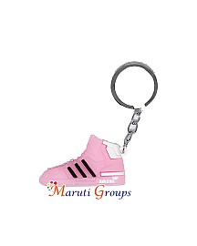 Adidas Shoes Ball Keyring - Pink Color