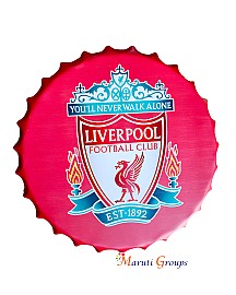 Liverpool Vintage Bottle Cap / Beer Premium Quality Vintage Style Metal Bottle Cap Bar Sign Size - 41cm