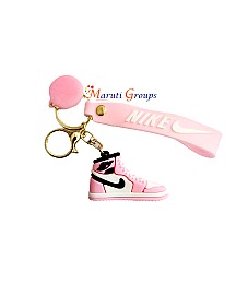 Nike Shoes Ball Keyring - Pink Color