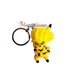 Pokemon Goku Pikachu Keyring