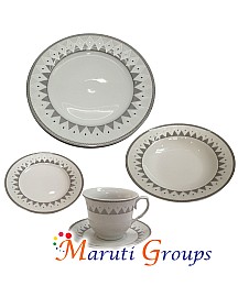 47 PIECE DINNER SET - 15kg