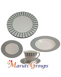 47 PIECE DINNER SET - 15kg